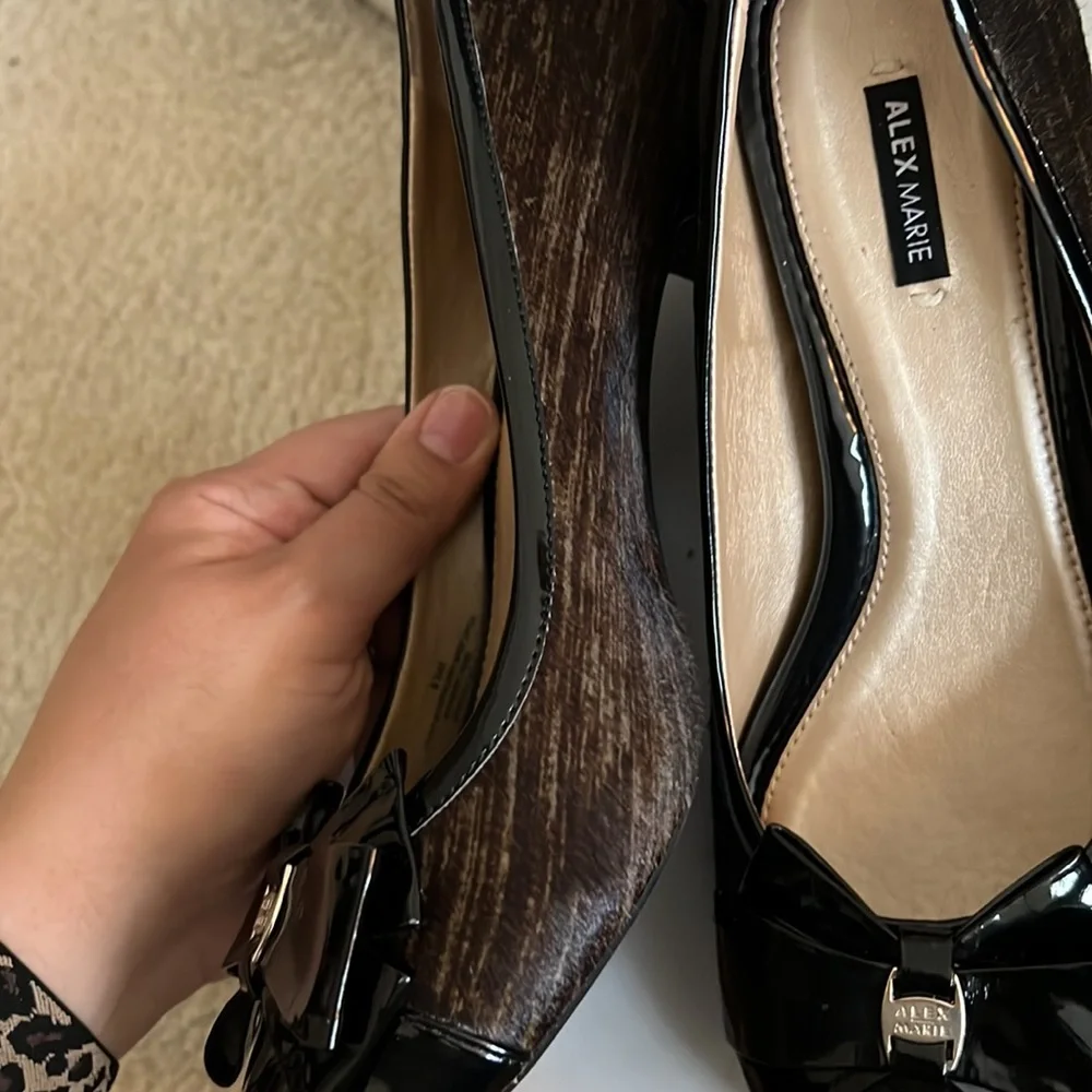 Alex Marie heels excellent condition worn once size 9.5 - Picture 6 of 6